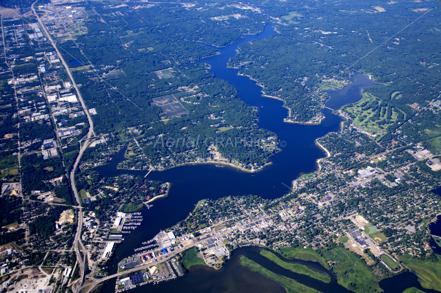 Spring Lake in Ottawa County, Michigan